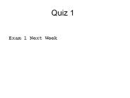 Quiz 1