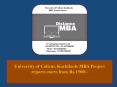 University of Calicut, Kozhikode MBA Project reports starts from Rs.1500/- PowerPoint PPT Presentation