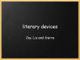 literary devices PowerPoint PPT Presentation