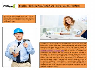 Architects in Delhi, Residential architect designing in Delhi NCR,