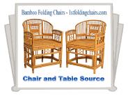 Bamboo Folding Chairs - 1stfoldingchairs.com