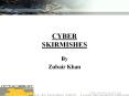 CYBER SKIRMISHES PowerPoint PPT Presentation