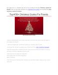 Christmas quotes PowerPoint PPT Presentation