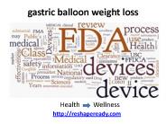 gastric balloon