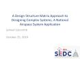 A Design Structure Matrix Approach to Designing Complex Systems, A National Airspace System Application PowerPoint PPT Presentation