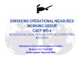 EMISSIONS OPERATIONAL-MEASURES WORKING GROUP CAEP WG-4 REDUCING FUEL BURN THROUGH IMPROVED OPERATIONAL MEASURES PowerPoint PPT Presentation