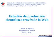 Estudios de producci
