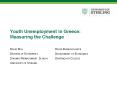 Youth Unemployment in Greece: Measuring the Challenge PowerPoint PPT Presentation