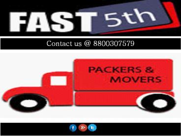 Packers and movers in India-Fast5th.in