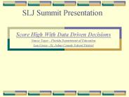 SLJ Summit Presentation