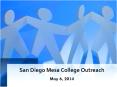 San Diego Mesa College Outreach PowerPoint PPT Presentation