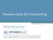 Ducted Air Conditioning - Stinsonair.com.au