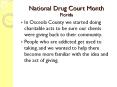 National Drug Court Month Florida PowerPoint PPT Presentation