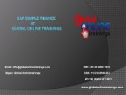 SAP SIMPLE FINANCE TRAINING video