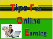 Tips for earning online