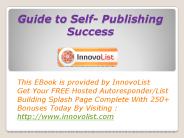 Guide to Self-Publishing Success