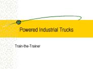 Powered Industrial Trucks