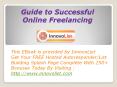 Guide to Successful Online Freelancing PowerPoint PPT Presentation