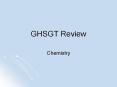 GHSGT Review PowerPoint PPT Presentation