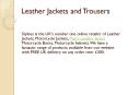 Leather Jacket and Trousers PowerPoint PPT Presentation