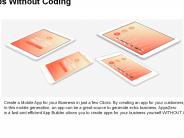 Create Mobile Apps Without Coding