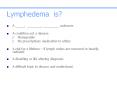 Lymphedema is? PowerPoint PPT Presentation