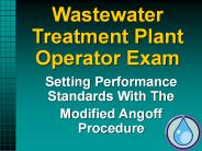 Wastewater Treatment Plant Operator Exam
