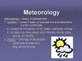 Meteorology PowerPoint PPT Presentation