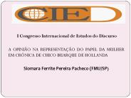 I Congresso Internacional de Estudos do Discurso