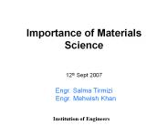 Importance of Materials Science