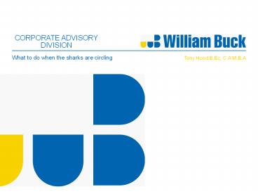 CORPORATE ADVISORY DIVISION