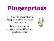 Fingerprints