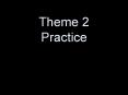 Theme 2 Practice PowerPoint PPT Presentation