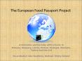 The European Food Passport Project PowerPoint PPT Presentation