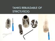 Tanks Rebuildable of strictlyecig