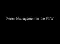 Forest%20Management%20in%20the%20PNW PowerPoint PPT Presentation