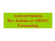 Autocorrelation,