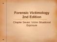 Forensic Victimology  2nd Edition PowerPoint PPT Presentation