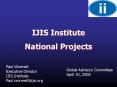 IJIS Institute PowerPoint PPT Presentation