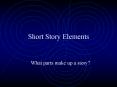 Short Story Elements PowerPoint PPT Presentation