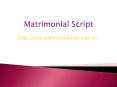 PHP Matrimonial Script PowerPoint PPT Presentation