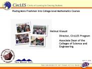Placing More Freshmen into College-level Mathematics Courses