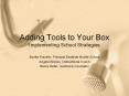 Adding Tools to Your Box Implementing School Strategies PowerPoint PPT Presentation