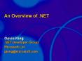 An Overview of .NET (for Academia) PowerPoint PPT Presentation