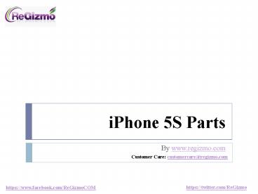 Phone 5 Parts- Genuine Apple OEM and Non-OEM