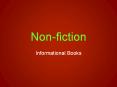 Non-fiction PowerPoint PPT Presentation