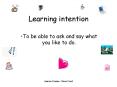 Learning intention PowerPoint PPT Presentation