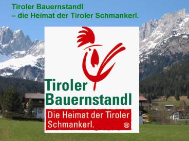 Tiroler Bauernstandl 