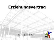 Erziehungsvertrag