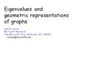 Eigenvalues and